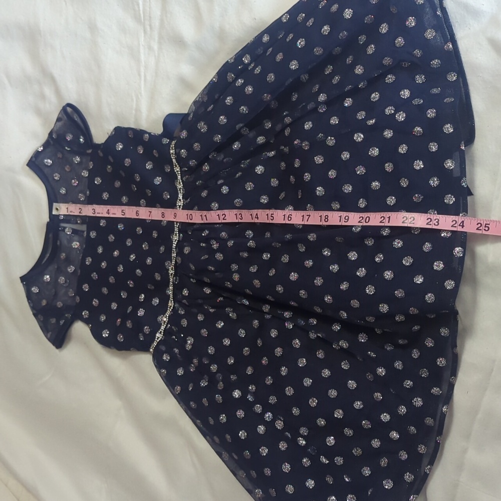 Dress Girls Special Occasions By Rare Editions Size 6 Sparkle & Polka dots Fancy - Picture 11 of 11